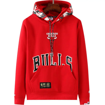 NBA Red Chicago Bulls Hoodie 2021/22