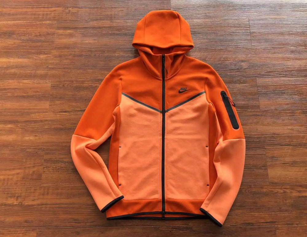 Nike Tech Fleece Hoodie Orange 2021/22 REPLICA