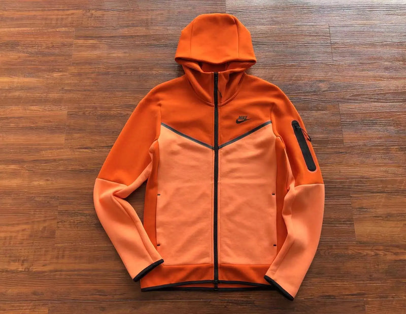Nike Tech Fleece Hoodie Orange 2021/22 REPLICA
