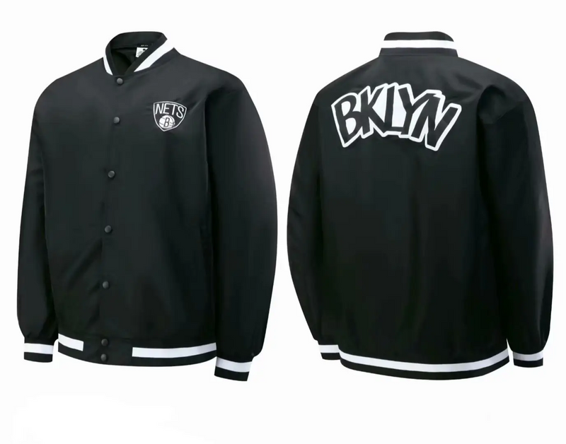 2021/22 Brooklyn Nets Button-Up Jacket