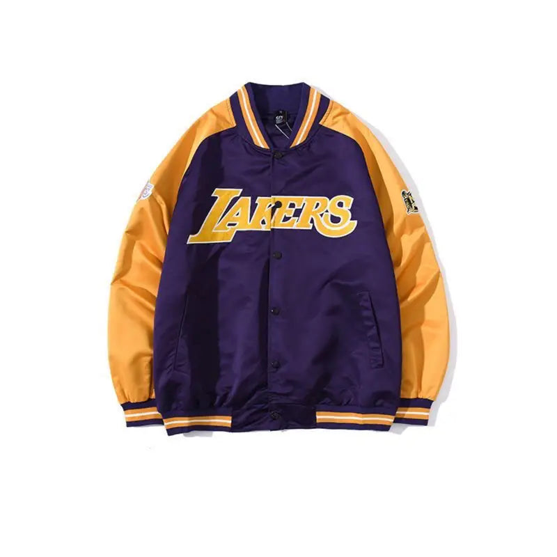 Los Angeles Lakers Old Style Button Jacket