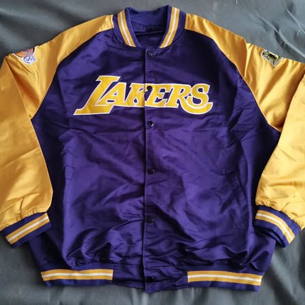 Los Angeles Lakers Old Style Button Jacket