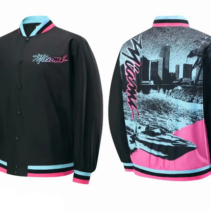 2021/22 Miami Heat Button-Up Jacket