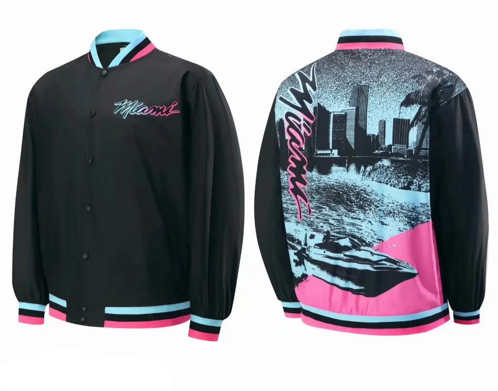 2021/22 Miami Heat Button-Up Jacket