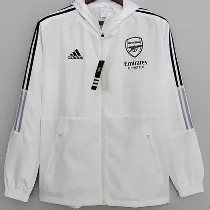 Arsenal White Windbreaker 2022/23