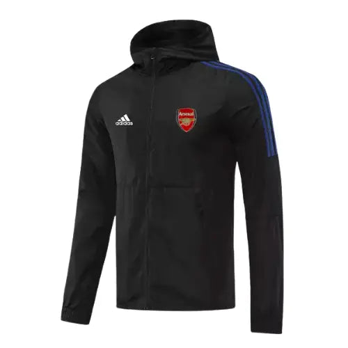 ARSENAL BLACK WINDBREAKER 2022/23