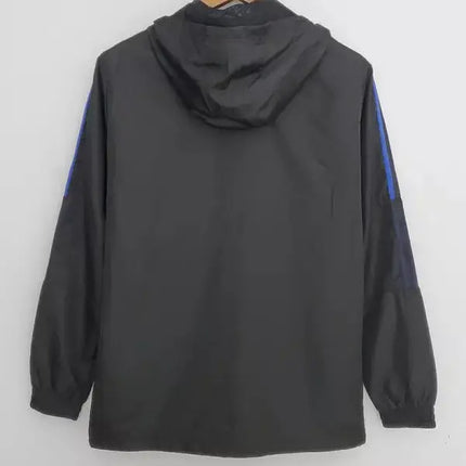 Arsenal Black and Blue Windbreaker 2022/23