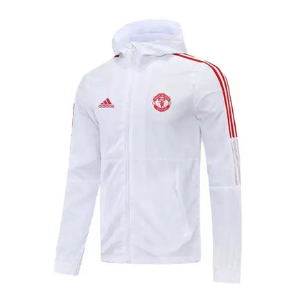 Manchester United White Windbreaker 2022/23