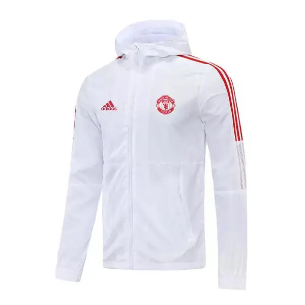 Manchester United White Windbreaker 2022/23