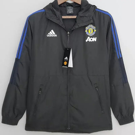 Manchester United Black Windbreaker 2022/23