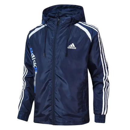 Adidas Blue Zip-Up Hoodie 2021/2 REPLICA