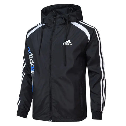 Adidas Black Zip Hooded Jacket 2021/22 REPLICA