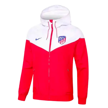 ATLETICO MADRID FUCHSIA ZIPPED HOODIE 2021/22