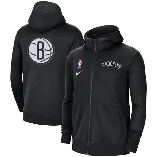 Giacca a Zip Con Cappuccio NBA Brooklyn Nets_maglia_calcio_prezzo_basso_ L’OutfitdelCalcio.
