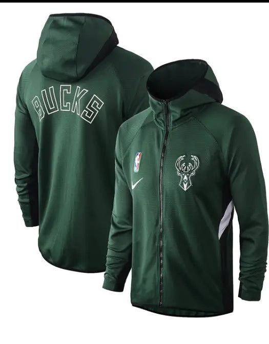 NBA Milwaukee Bucks 2021/22 Hooded Zip Jacket