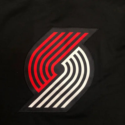 Men's NBA Portland Trail Blazers 2021/22 Black Zip-Up Hoodie
