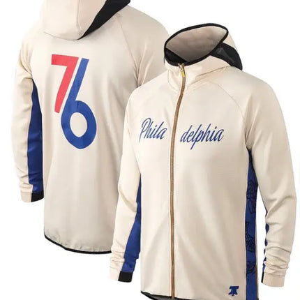 NBA Philadelphia 76ers 2021/22 Hooded Zip Jacket