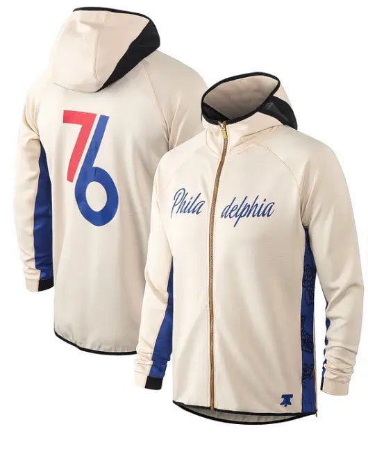 NBA Philadelphia 76ers 2021/22 Hooded Zip Jacket