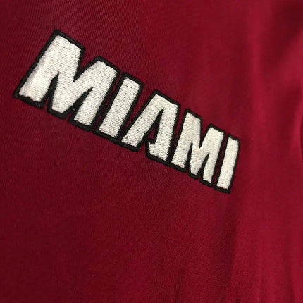 NBA Red Miami Heat 2021/22 Full-Zip Hoodie