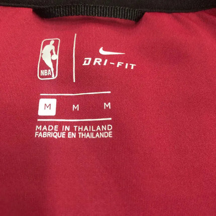 NBA Red Miami Heat 2021/22 Full-Zip Hoodie