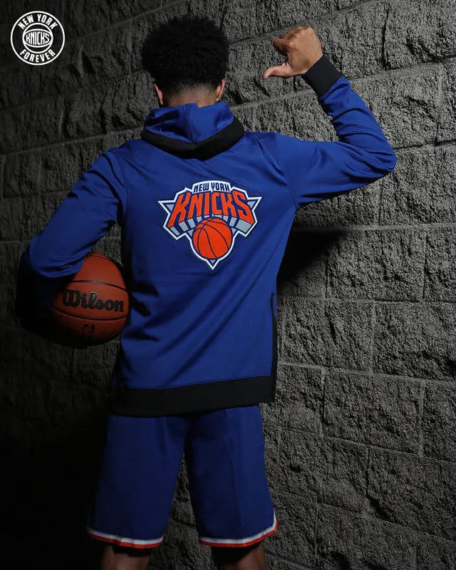 NBA Purple New York Knicks 2021/23 Full-Zip Hoodie