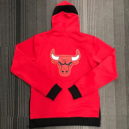 Chicago Bulls 2021/22 Red Full-Zip Hoodie