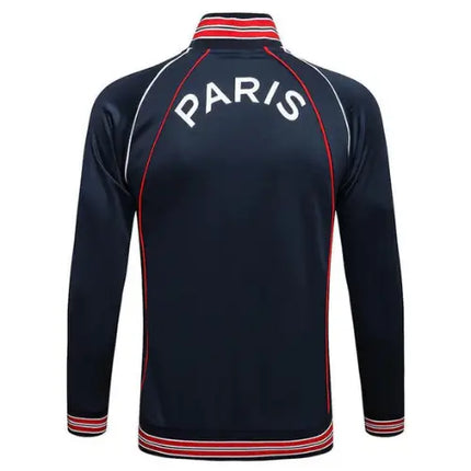 WHITE RED BLUE JACKET PSG X JORDAN 2021/22