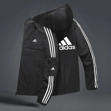 Adidas 2021/22 REPLICA Black Hooded Padded Track Jacket