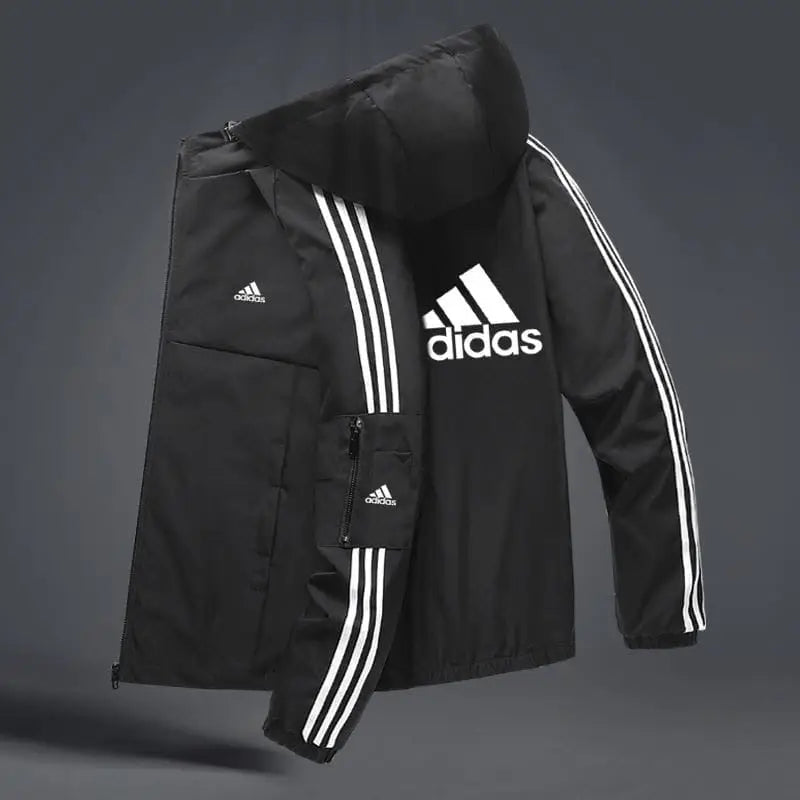 Adidas 2021/22 REPLICA Black Hooded Padded Track Jacket
