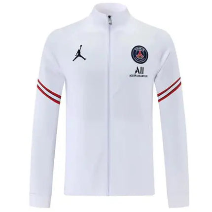 PSG X JORDAN WHITE JACKET 2021/22