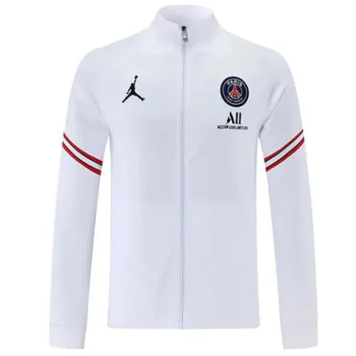 PSG X JORDAN WHITE JACKET 2021/22
