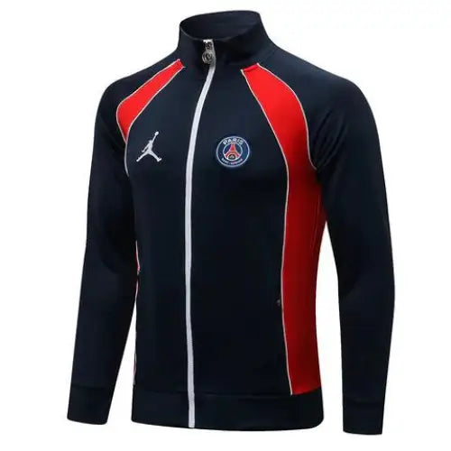 PARIS BLUE RED PSG X JORDAN EMBLEM JACKET 2021/22