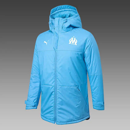 Olympique Marseille 2021/22 Blue Winter Jacket