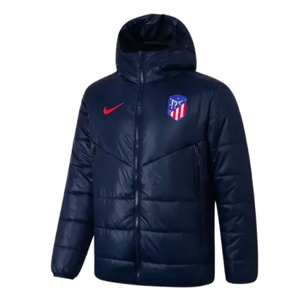 ATHLETIC MADRID 2021/22 BLACK HOODED WINTER JACKET