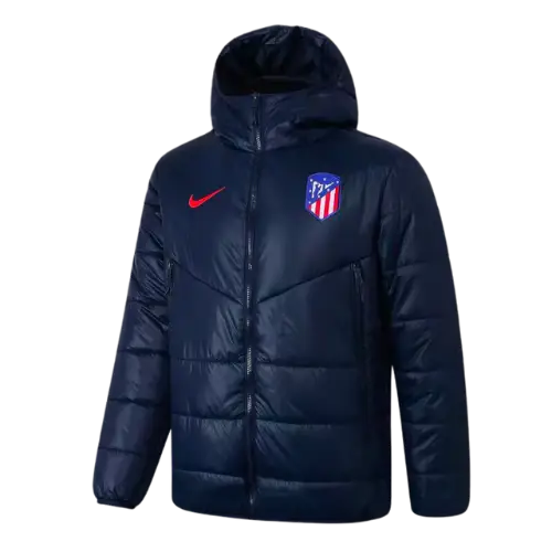 ATHLETIC MADRID 2021/22 BLACK HOODED WINTER JACKET