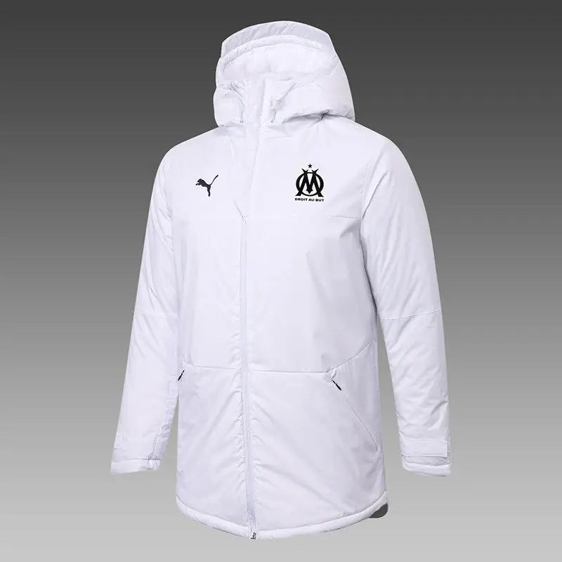 Olympique Marseille White Jacket 2021/22
