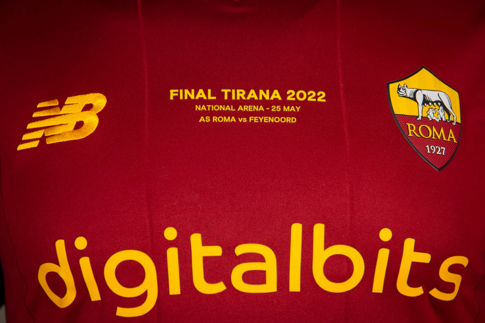 Maglia Roma Home 2021/22 “Special Edition Finale Tirana 2022 Conference League”