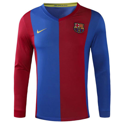 Maglia a Maniche Lunghe Barcelona Home 2006/07