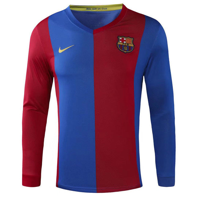 Maglia a Maniche Lunghe Barcelona Home 2006/07