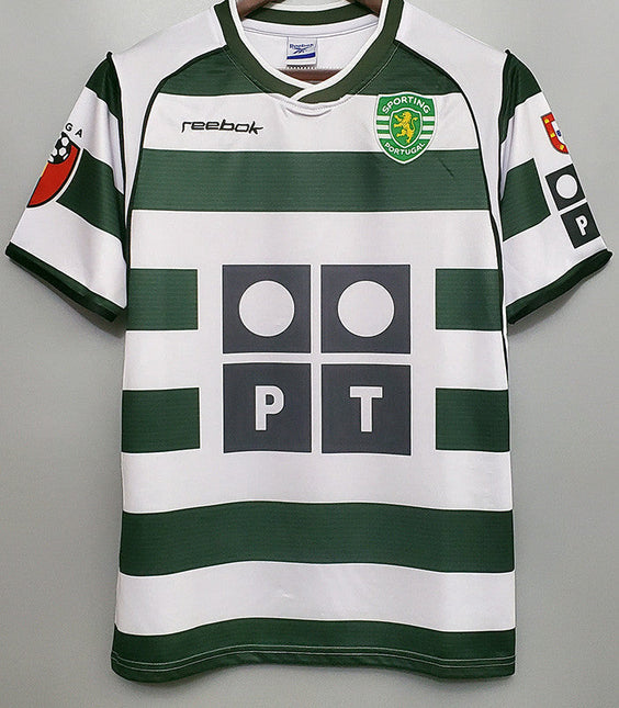 Maglia Retro Sporting Lisbona Home 2001/02