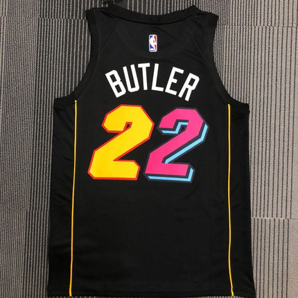 Maglia NBA Nera Miami Heat 2021/22