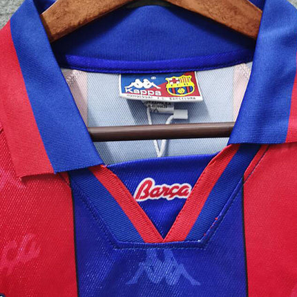 Maglia a Maniche Lunghe Retro Barcelona Home 1996/97