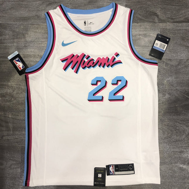 Maglia NBA Bianca Miami Heat 2021/22