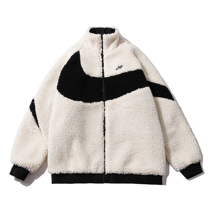 Giacca nikelab big swoosh reversible jacket REPLICA