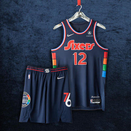Kit NBA Maglia + Pantaloncini Philadelphia 76ers City Edition 2021/22