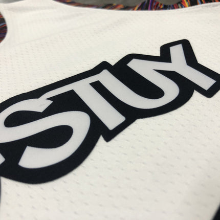 Maglia NBA Bianca “BED-STUY” Brooklyn Nets 2021/22