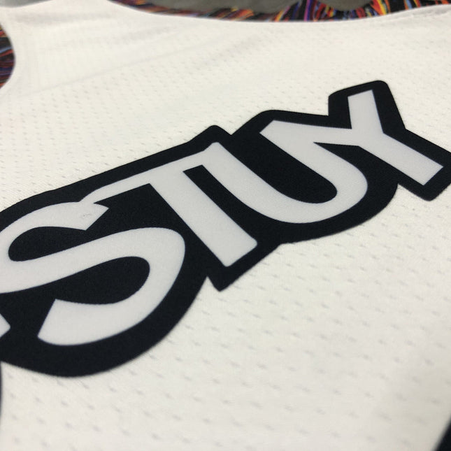 Maglia NBA Bianca “BED-STUY” Brooklyn Nets 2021/22