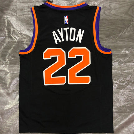 Maglia NBA Nero-Arancio Phoenix Suns 2021/22