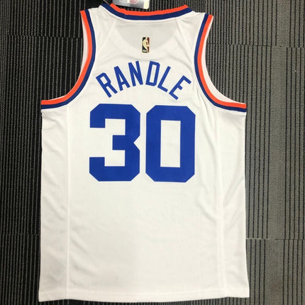 Maglia NBA Bianca-Blu New York Knicks 2021/22