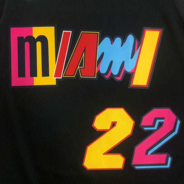 Maglia NBA Nera Miami Heat 2021/22